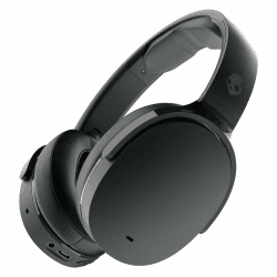 Skullcandy Hesh ANC Over-Ear Wireless-Kopfhörer mit Noise Cancelling, 22 Std. Akkulaufzeit, Mikro, kompatibel mit iPhone, Android und Bluetooth-Geräten - Schwarz