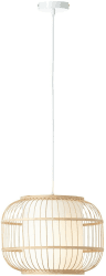 Brilliant Bones Pendel 40cm Bambus natur/weiß (99266/09 )