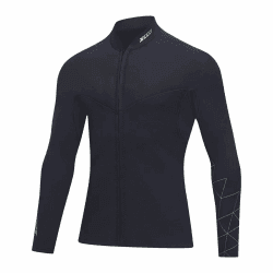 Neoprenanzug Top 1.5mm/3mm Neoprenanzug Jacke mit Reißverschluss - Langarm-Tauchjacke für Männer & Frauen zum Schwimmen, Schnorcheln, Tauchen & Surfen 4XL 3 mm - Uomo