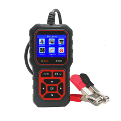 Batterietester KFZ 12V 24V Auto Lasttester 100-2000CCA Tester Generatorprüfer für Kraftfahrzeuge Digitaler Autobatterieanalysator Ladekurbelsystemtester für PKW-LKW Motorrad ATV Boot