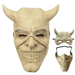 Heionia The Grabber Maske Halloween Horror Mask Masken für Herren Cosplay Maskerade Mottoparty Fancy Prop