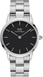 Daniel Wellington Iconic Link 36 silver/black (DW00100204)