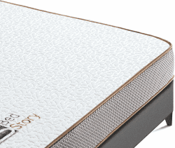 BedStory Topper 200x200cm - 7,5cm Höhe - H2+H3 Gel Memory Foam Matratzen Topper 200x200cm 200 x 200 cm 7,5 cm