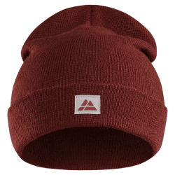 DANISH ENDURANCE Beanie Mütze aus recyceltem Material, für Alltag & Outdoor, Weich, Stretchy & Leicht, Unisex, für Herren & Damen Einheitsgröße Rot