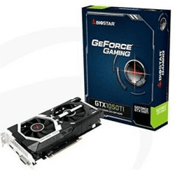 Biostar NVIDIA GeForce GTX 1050 Ti 4GB GDDR5 Dual