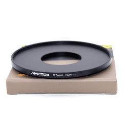 37mm Objektiv auf 82mm Kameraobjektiv-Adapter,37mm auf 82mm Filter-Step-Up-Ring-Adapterring,kompatibel mit Allen 82mm Filter-Zubehör.Hergestellt aus CNC-gefrästem(37–82mm) 37mm to 82mm