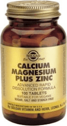 Solgar Calcium/Magnesium/ZinK Tabletten (250 Stk.)