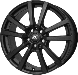 RC Design RC25 (8x18) schwarz klar matt