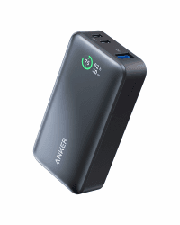 Anker Powerbank 10.000mAh, 533 PowerCore mit Power Delivery Technologie (PD 30W max. Leistung), Power IQ 3.0 externer Handyakku für iPhone 14 Serie, iPad, MacBook, Samsung, Microsoft Surface und mehr