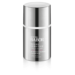 DOCTOR BABOR Intensive Calming Cream Rich, Beruhigende Gesichtscreme für trockene, schuppige Haut, auch bei Neurodermitis, Gegen Juckreiz, 1 x 50 ml