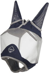 LeMieux ArmourShield Pro Half Fly Mask Small Navy