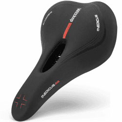 Wittkop Fahrradsattel für Damen und Herren, wasserfester Fahrradsattel mit innovativem 5-Zonen-Konzept, für Heimtrainer, BMX, MTB und Straße TREKKING