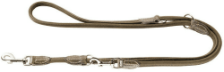 HUNTER Verstellbare Führleine Round & Soft Hunting oliv 6mm 200cm