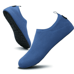 SAGUARO Herren Damen Hausschuhe Leicht rutschfest Pantoffeln für Unisex Mesh Atmungsaktive Slippers,Gr.36-47