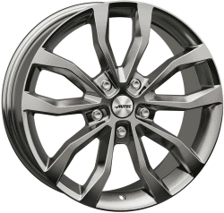Autec Typ U - Uteca (8,5x19) titanium silver