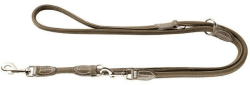 HUNTER Verstellbare Führleine Round & Soft Hunting oliv 10mm/200cm