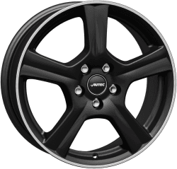 Autec Typ I - Ionik (6.5X16) black matt polisched