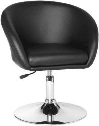 Amstyle Lift Drehsessel schwarz