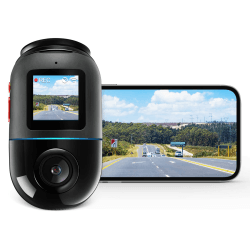 70mai Dash Cam Omni, 360° drehbar, hervorragende Nachtsicht, integrierter 64GB eMMC Speicher, Zeitrafferaufnahme, 24H Parkmodus, AI Bewegungserkennung, 1080P Full HD, integriertes GPS, App Steuerung