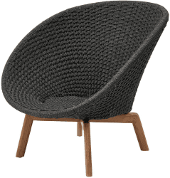 Cane-line Peacock Soft Rope dunkelgrau