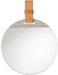 Ferm Living Enter groß 45x52cm Leder