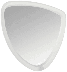 Cressi Negative Big Eyes Evo Tauchmaske, Transparent-durchsichtig, Size 3.5/DX