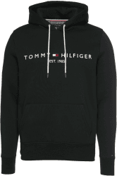 Tommy Hilfiger Logo Flex Fleece Hoody jet black (MW0MW10752)