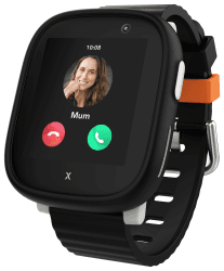 XPLORA X6 Play - wasserdichte Telefon Uhr für Kinder - 4G, Anrufe, Nachrichten, Schulmodus, SOS-Funktion, GPS, Kamera, Schrittzähler - 2 Jahre Garantie (SCHWARZ) SCHWARZ X6