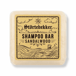 NEU: Störtebekker® Premium Festes Shampoo Sandelholz - Handgefertigtes, veganes Shampoo für Herren & Damen - Wohlduftende Duschpflege für Haut und Haar - Festes Feuchtigkeits-Shampoo - Shampoo Bar