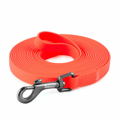 Toozey Schleppleine für Hunde, 3m / 5m / 7m / 10m / 15m / 20m Schleppleine mit Handschlaufe und Netztasche, Wasserdicht Trainingsleine für Große bis Kleine Hunde, Robuste Hundeleine