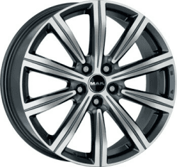 MAK Wheels Birmingham 9,5x22 Gun Metal - Mirror Face