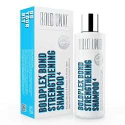 BoldPlex 4 Bond Stärkendes Protein-Shampoo - Feuchtigkeitsspendende Pflegeformel für lockiges, gefärbtes, krauses, brüchiges Haar - Frei von Parabenen & Sulfaten - tierversuchsfrei & vegan - 237 ml