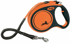 Flexi XTREME Gurt L 5m schwarz/orange