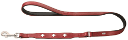 HUNTER Führleine Swiss 18mm/100cm rot schwarz