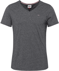 Tommy Hilfiger Slim Fit V-Neck T-Shirt (DM0DM09587) black