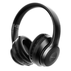 PowerLocus P6 Bluetooth Kopfhörer Over Ear, Over Ear Kopfhörer Kabellos mit Super Bass, 20Std. Spielzeit,Mikrofon,Voice Assistant, Passiv Noise Cancelling für iPhone,Samsung,iPad,PC,Laptop,TV