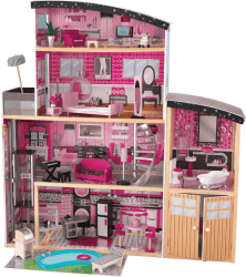 KidKraft Glitzer Puppen-Villa