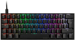 Ducky Mecha Mini schwarz (MX-Blue) (DE)