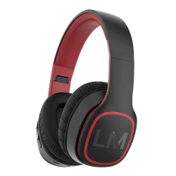 Kabellose Kopfhörer Over-Ear, Louise&Mann Bluetooth Kopfhörer Over Ear, Faltbar kabelgebundenes & kabelloses Headset mit Mikrofon, enorme Spielzeit, weiche Ohrpolster & Tragetasche für Handy, PC, TV