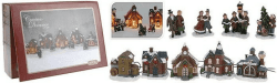 zeitzone Weihnachtsdorf mit Beleuchtung