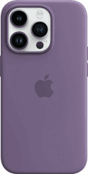 Apple Silikon Case mit MagSafe (iPhone 14 Pro) Iris