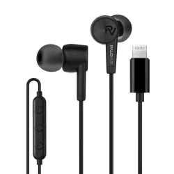 PALOVUE Lightning Kopfhörer Ohrhörer MFi-zertifiziertes kompatibel mit iPhone 14 13 12 11 Pro Max iPhone X XS Max XR iPhone 8 Plus iPhone 7 Plus mit Mikrofon Controller SweetFlow Schwarz