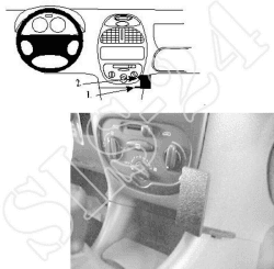 Brodit ProClip Peugeot 206