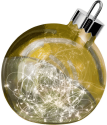 Sompex Led Dekoleuchte ORNAMENT Ø20 gold