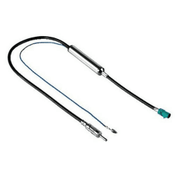 Hama Antennen-Adapter Audi/Citroën/Seat/Skoda/VW Phantom, Fakra/Z-Buchse auf DIN-Stecker