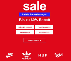 Bis zu 60% Sale bei sizeofficial