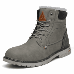 Mishansha Herren Winterschuhe Warm Gefütterte Schneestiefel Damen Wanderschuhe Wasserdicht Rutschfeste Winter Boots für Outdoor
