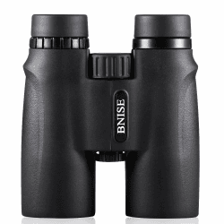 High Powered Fernglas, 10 x 42 cm, glänzend und klar, für Reisen, Vogelbeobachtung, Astronomie, Sport und Tierwelt – Lieferung mit Tasche, Abdeckungen, Riemen, Stoff und Garantie – Schwarz