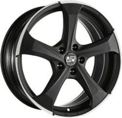 MSW Wheels 47 (8x19) matt dark titanium vollpoliert
