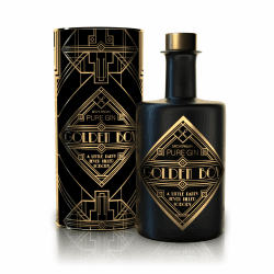 Michi Palma | Golden Boy Pure Gin (1 x 0.5 l) | Klassische Botanicals, vielschichtig, harmonisch | Mit edler Geschenkverpackung | Goldene Gin-Geschenkidee zu Weihnachten